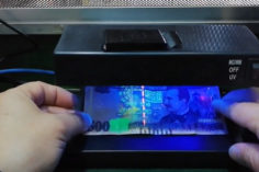probador de billetes